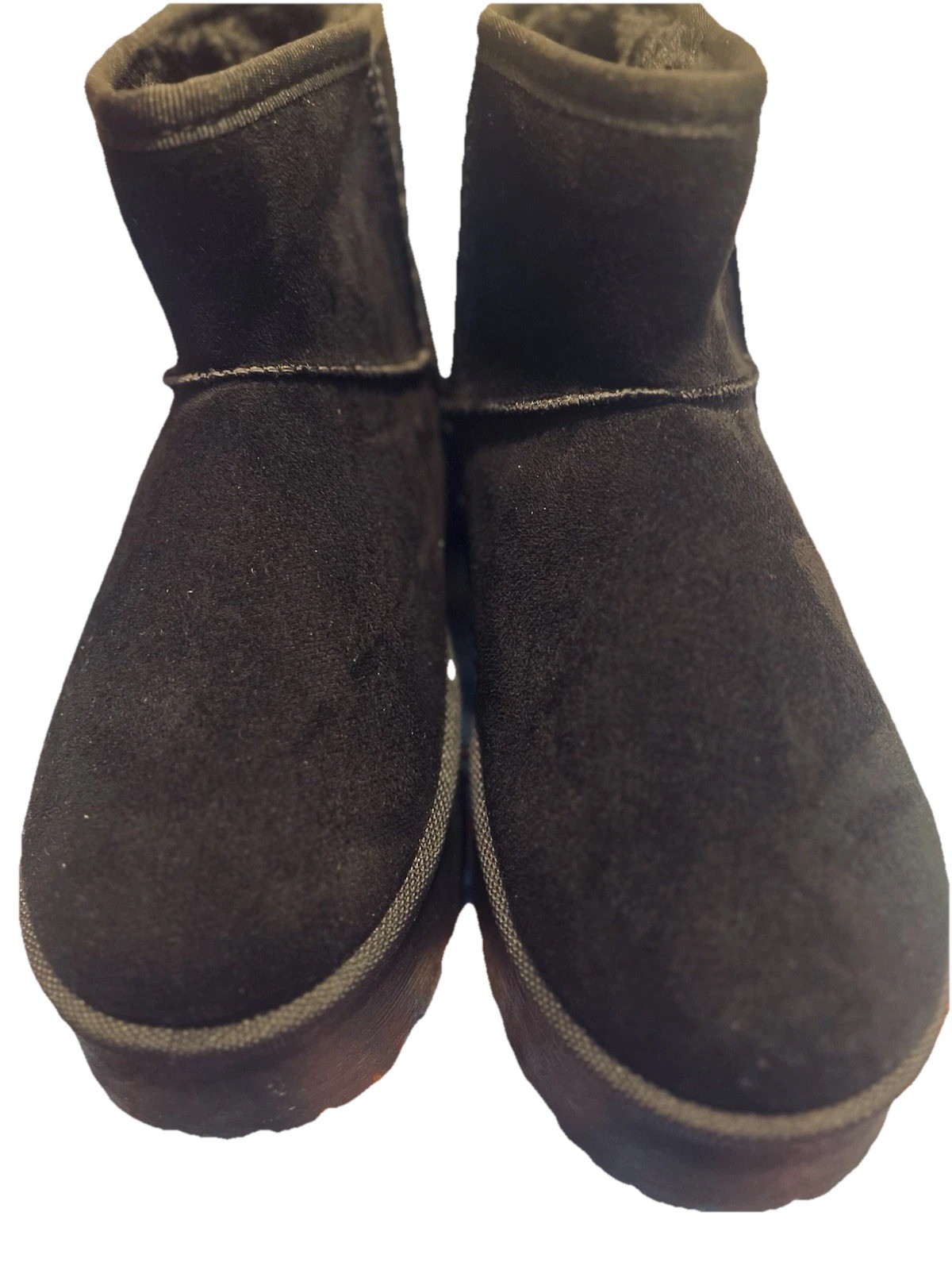 Unbrean Ankle Boots Women’s Size 6 Perfect for Fall Winter New No Box Black