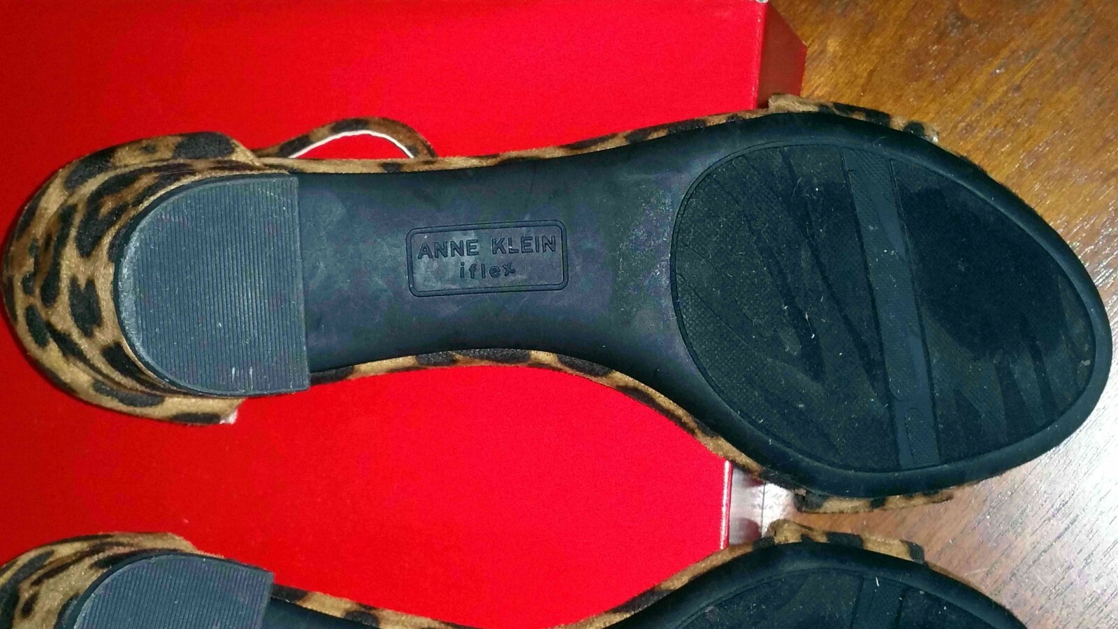 Anne Klein open toe women shoes NEW,size 6.5, narrow to medium width, 2.5 inch