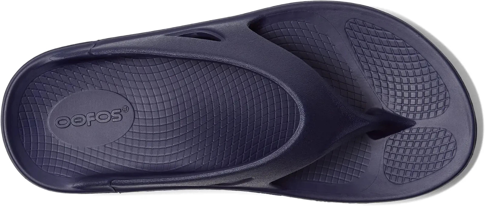 Oofos Unisex OOriginal Thong Sandal 1000 Navy 100% Authentic Brand New
