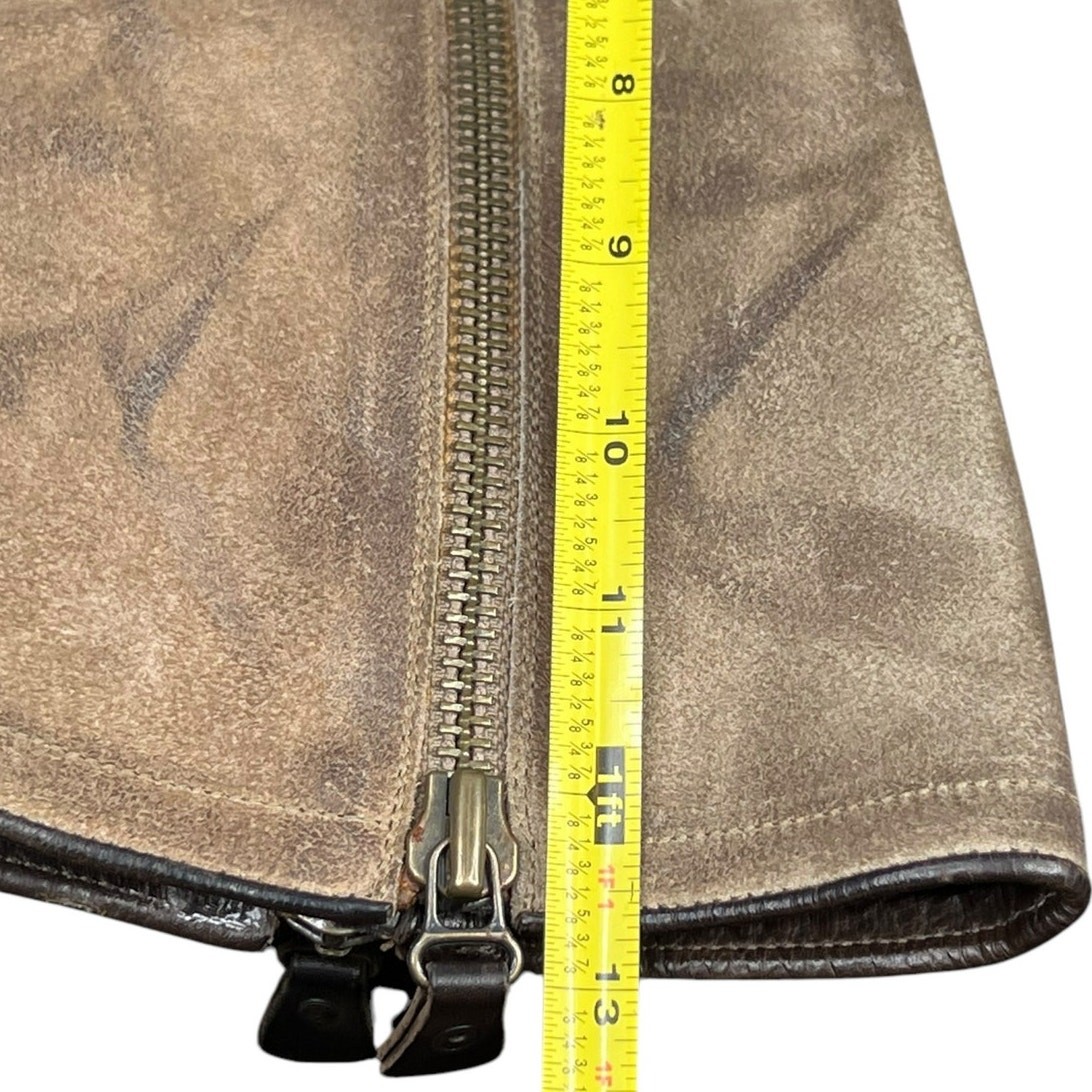 N.D.C. Women’s Handmade Brown Distressed Mid Calf Boot Size 41.5 US 10.5/11