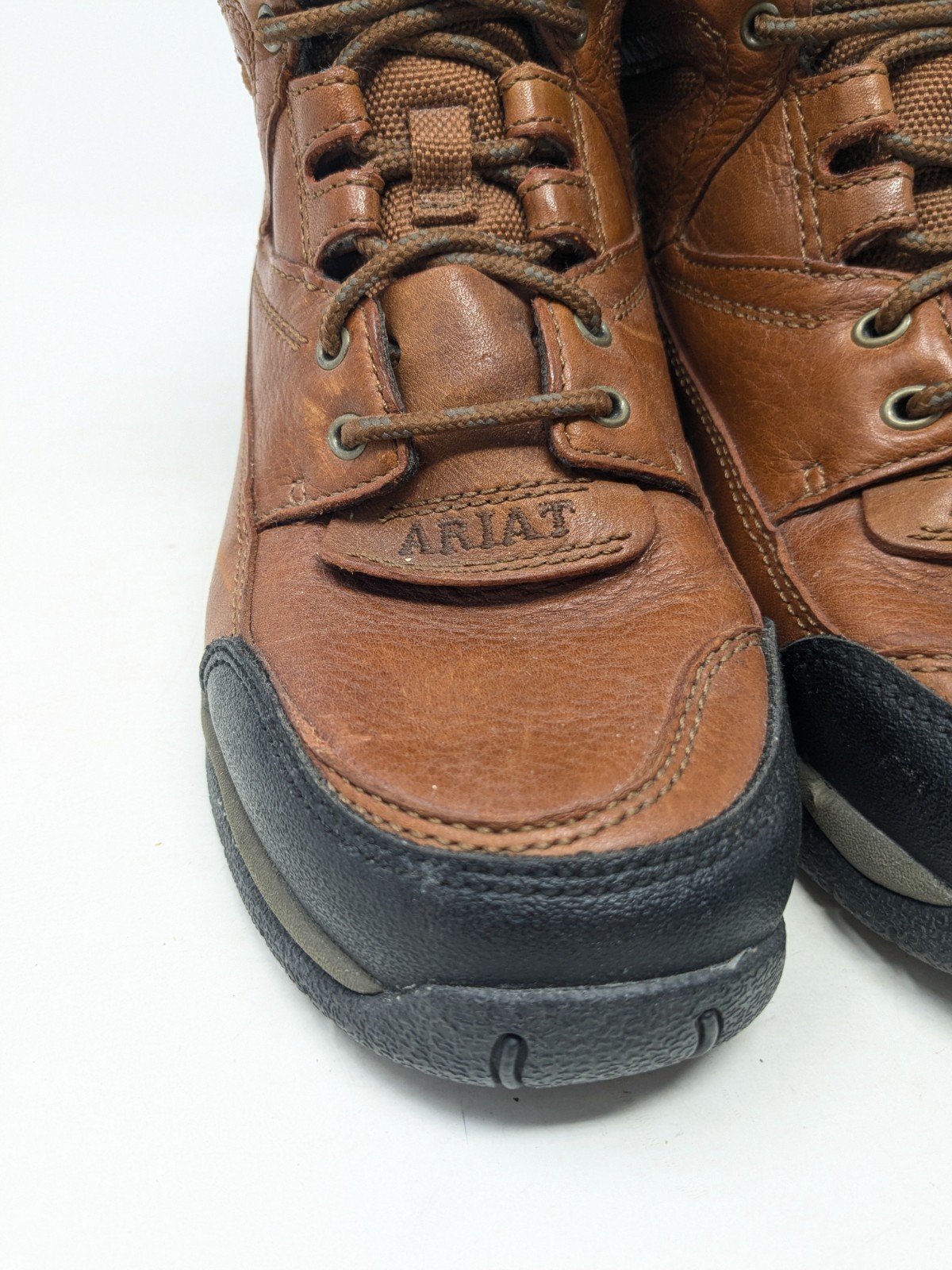 New Ariat Style 70080 ATS Womens Terrain Hiking Endurance Brown Boots Size 7.5B