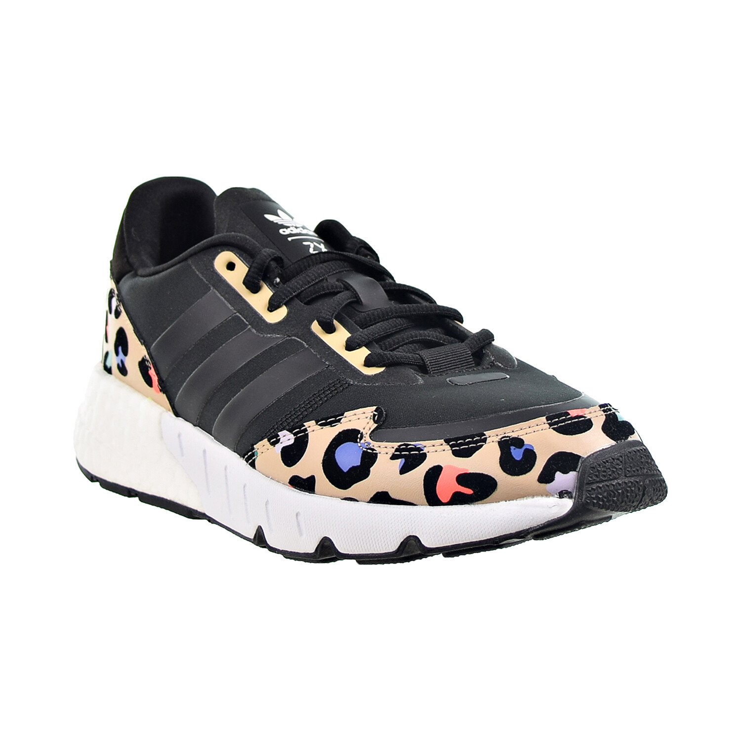 Adidas ZX 1K Boost «Leopard Print» Women’s Shoes Core Black-Pale Nude H00669