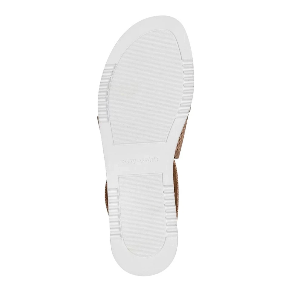 Easy Spirit Wander Round Toe Strappy Casual Sandal Beige Light Natural Women 6 M