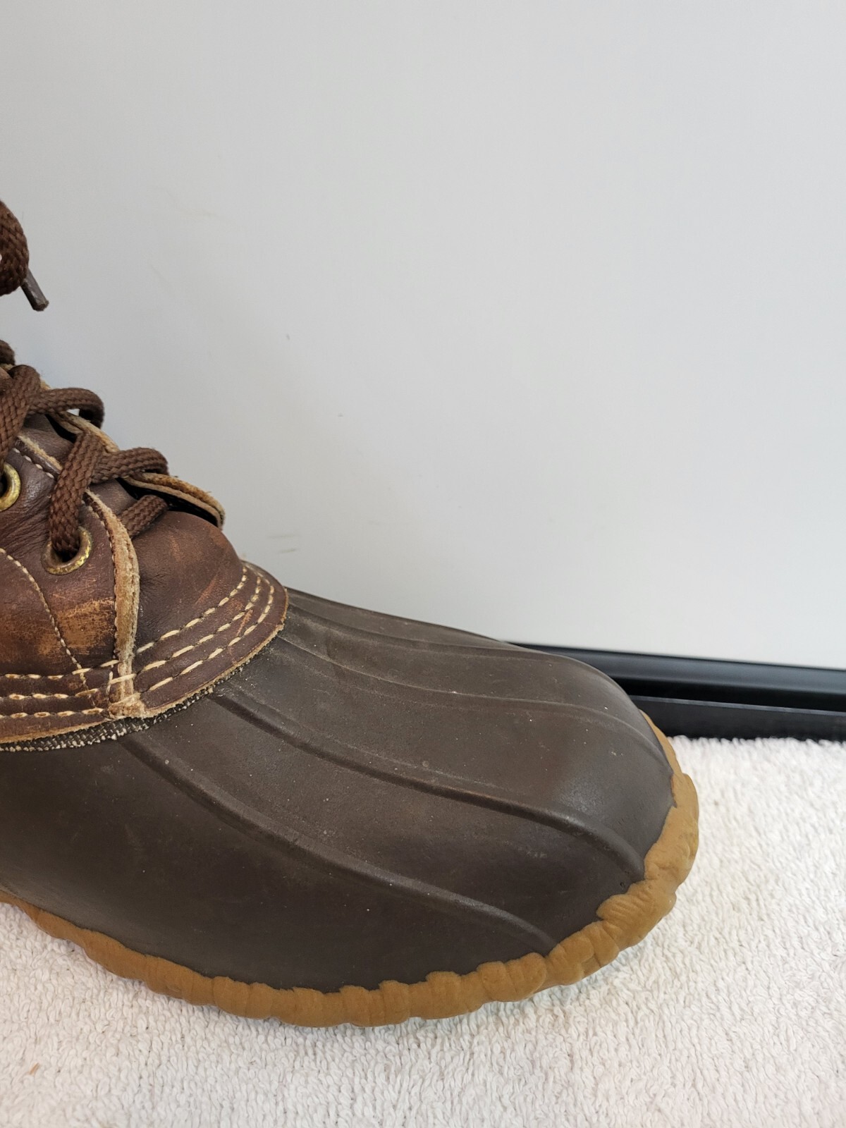 Vintage LL Bean Boots Womens 8 Maine Waterproof Hunting Shoe Duck Boot
