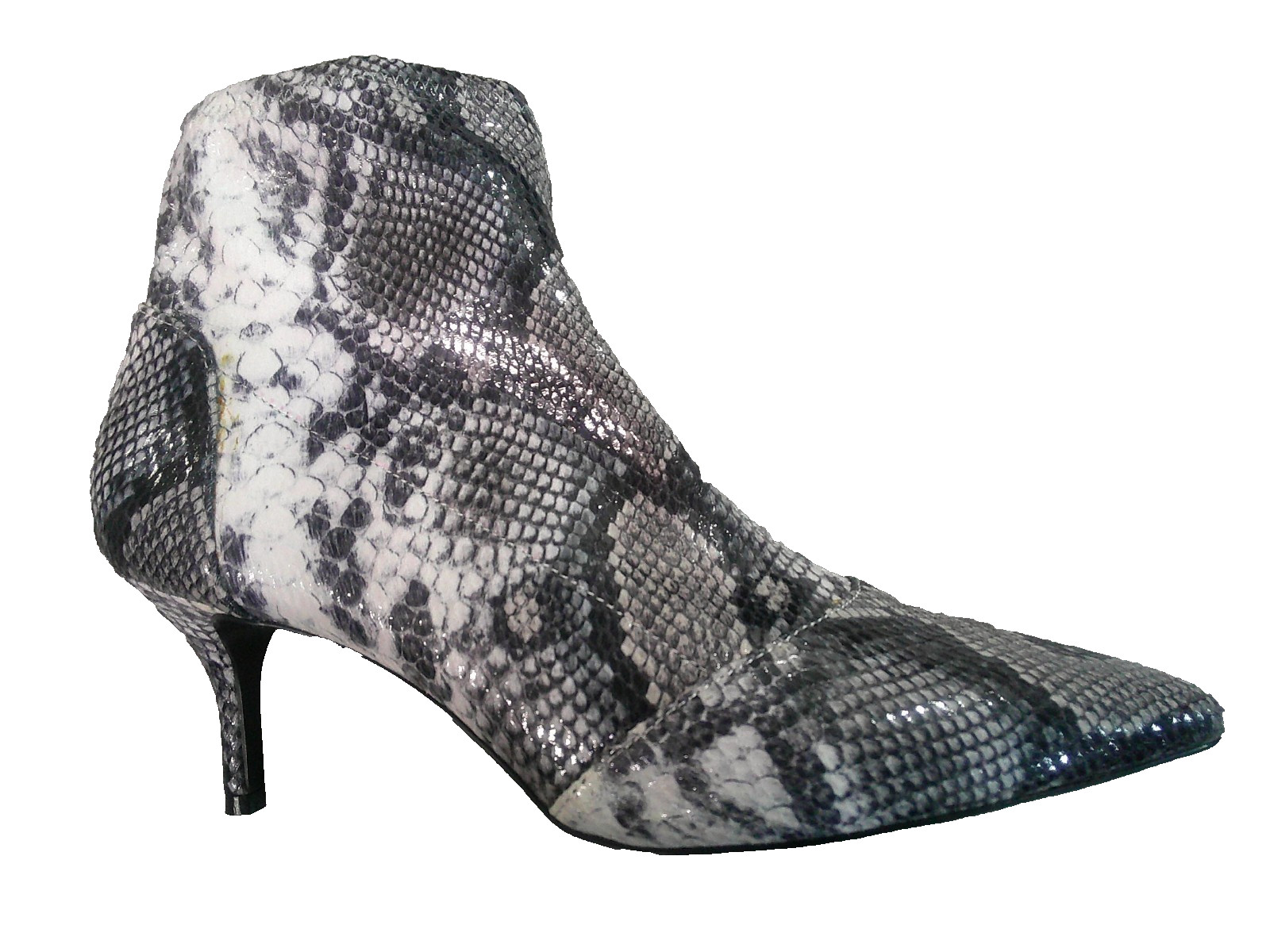Charles by Charles David «Amstel» Stretch Upper Booties Women’s 8.5 M Grey Snake