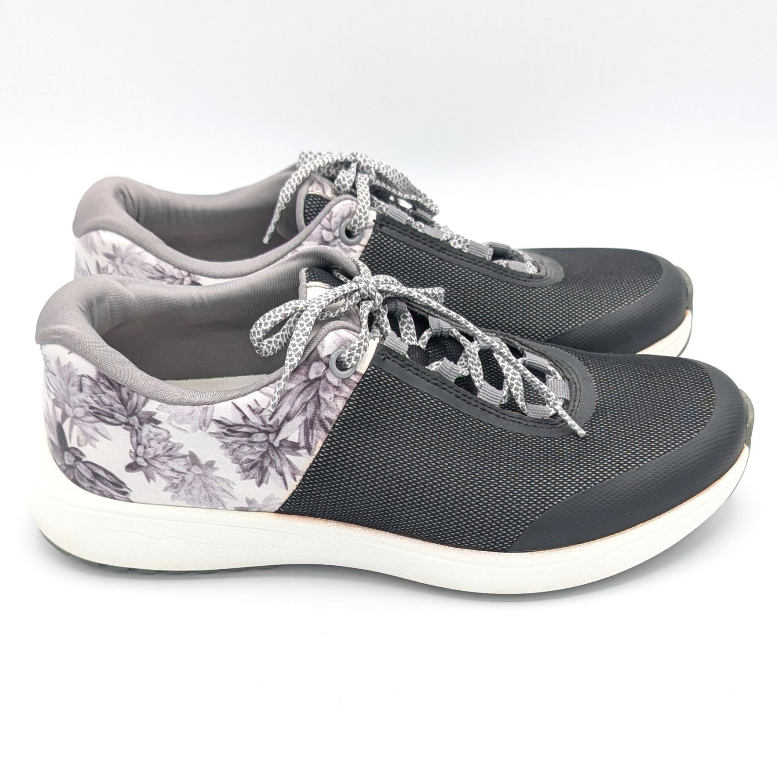 Traq by Alegria Jaunt Rhodie Black & Gray Sneakers Women’s Size US 7 / EU 37