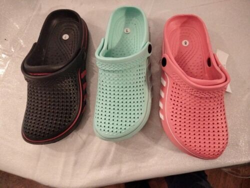 NEW LADIES BEACH Garden Clogs Slip On Water NURSE Shoes Light WeighT