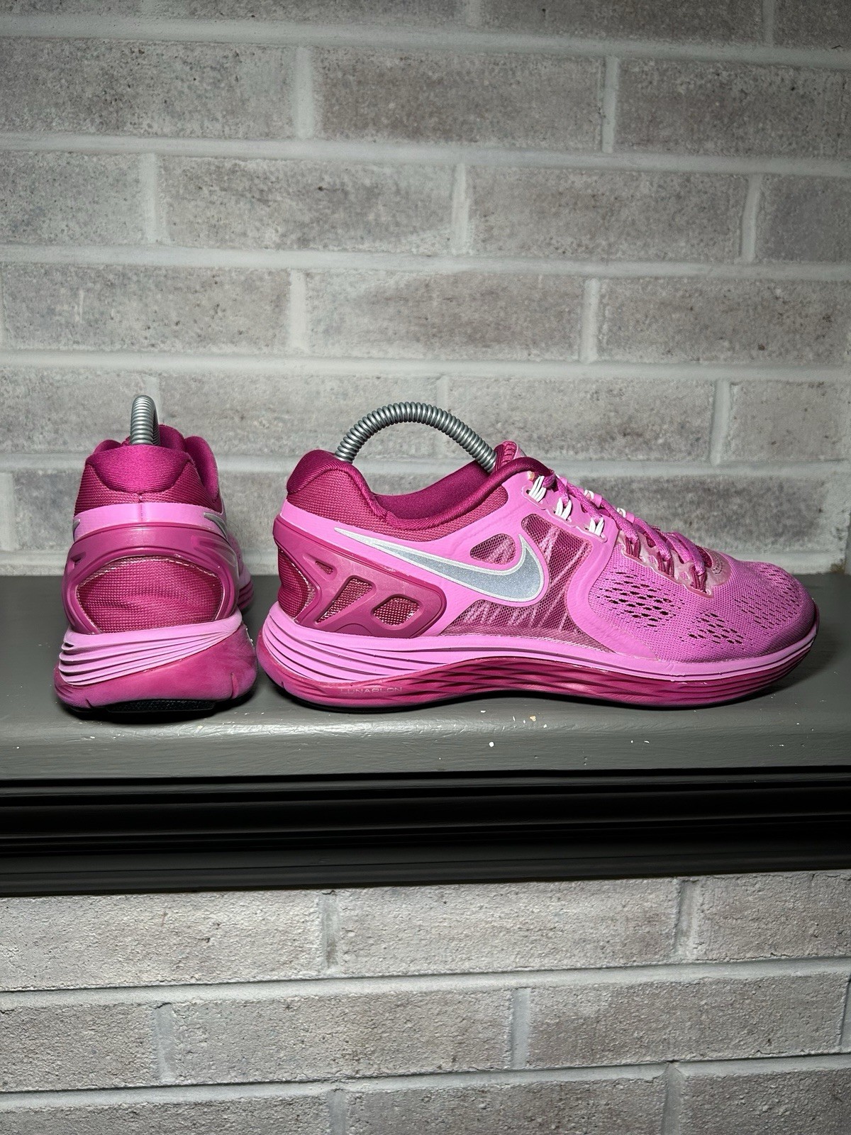 Nike Lunar Eclipse Purple Low Top 629683-510 Women Size 8.5