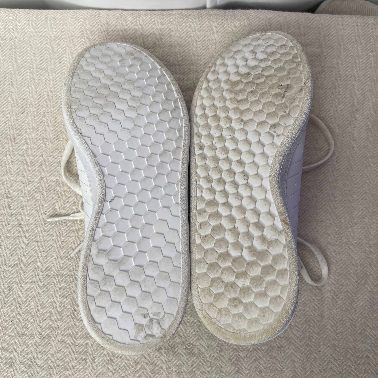 ADIDAS WOMENS GRAND COURT SNEAKER TENNIS SHOES WHITE ALUMINA SIZE 8