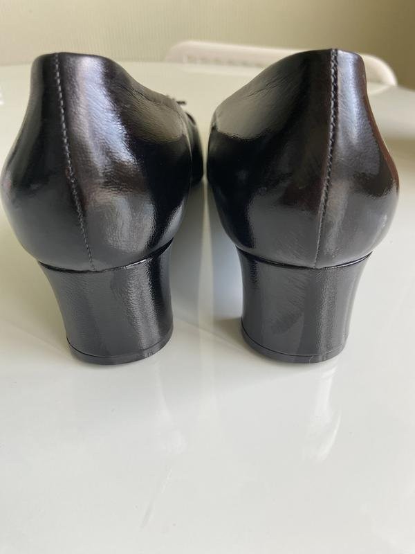 Women Bruno Magli Heels Black Leather 38.5 #M1AV