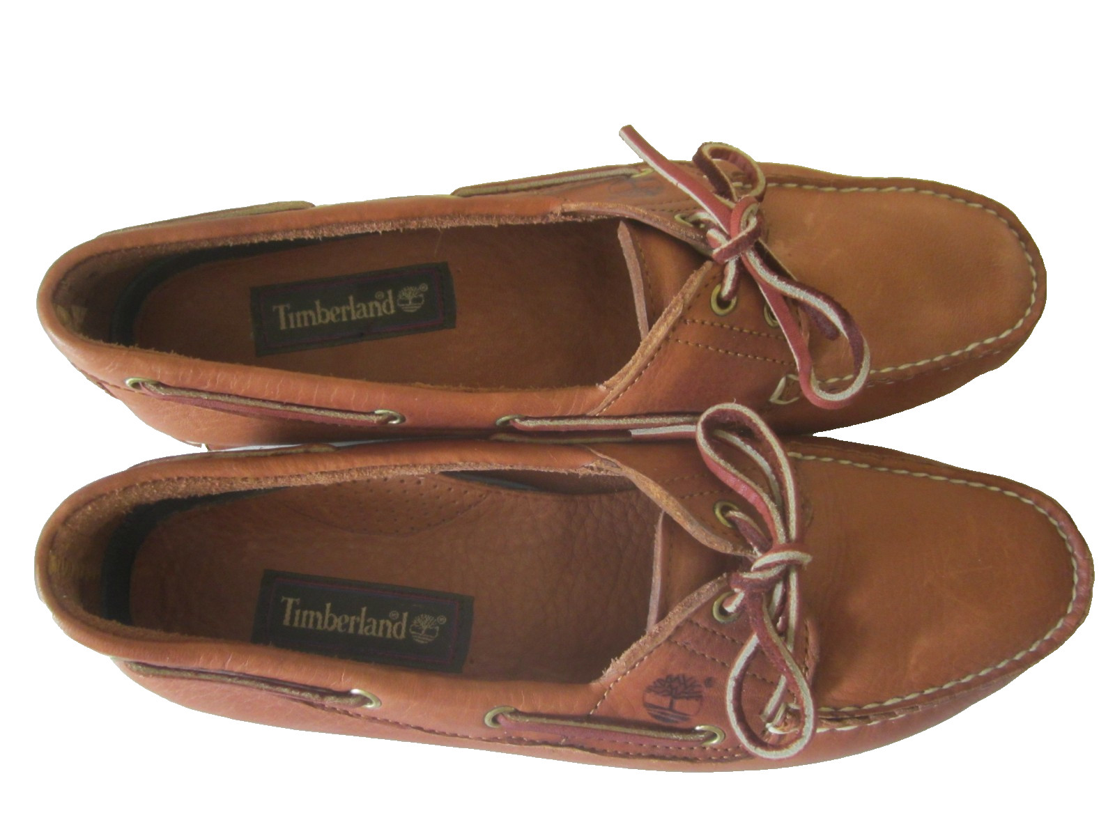 Timberland Classic Unlined 2 Eye Boat Shoes Genuine Leather Size 11 M