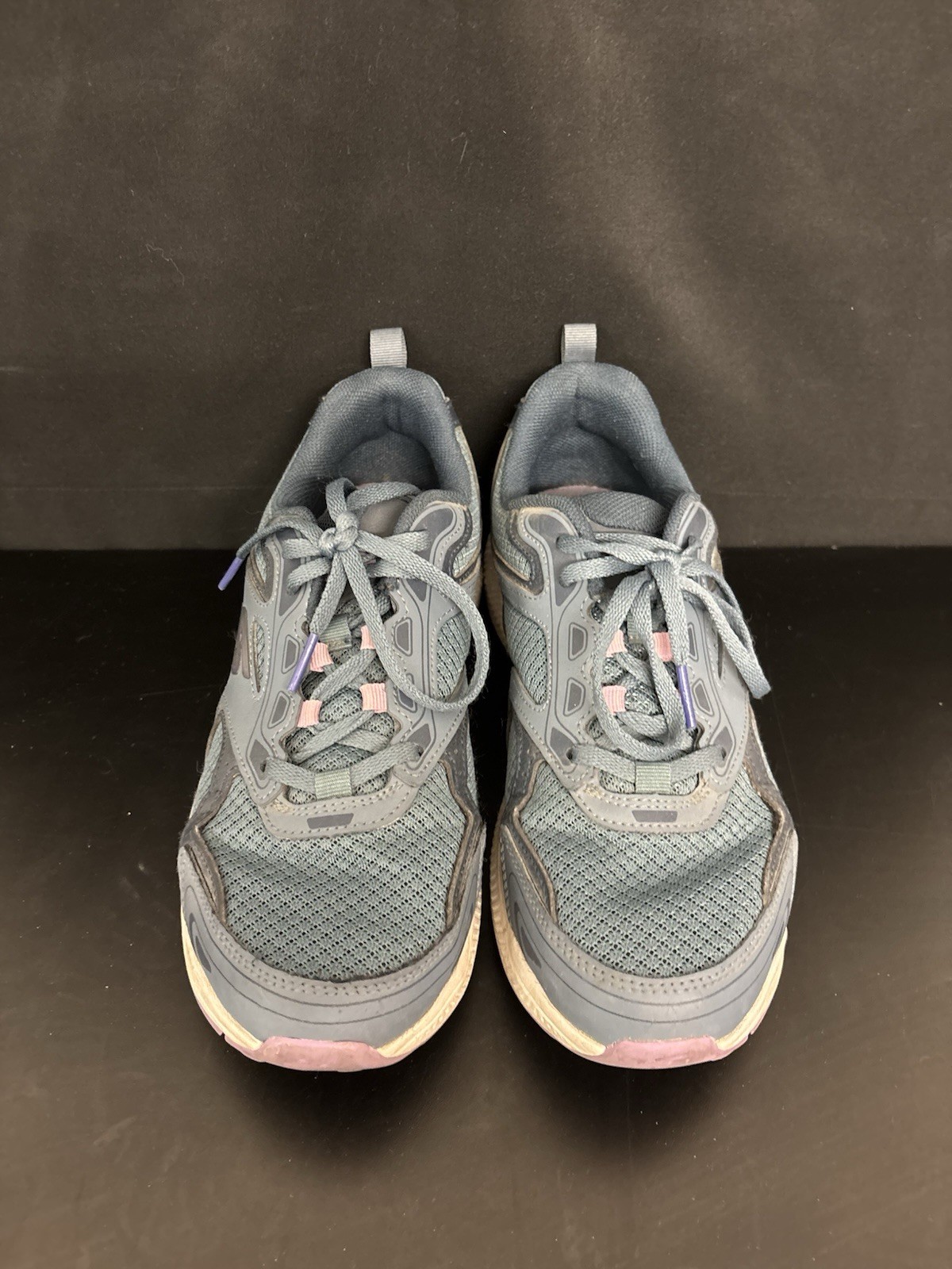 Womens Light blue sketchers memory foam