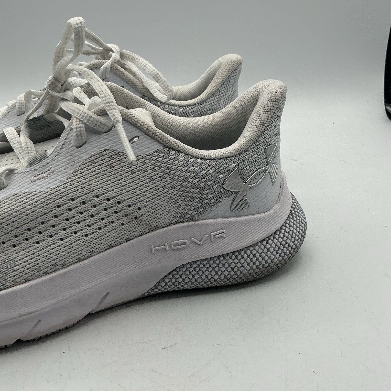 Under Armour HOVR Machina 3 Clone Women’s Size 8.5 White Gray Running Shoes