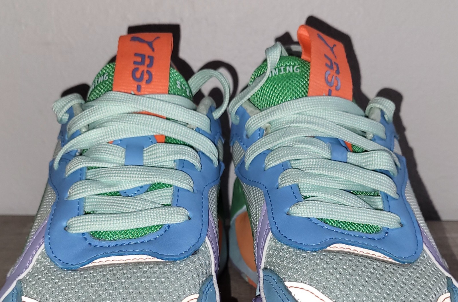 PUMA RS-X Running System Shoes Bonnie Blue Lavender 370750-08 Womens Sneakers 9