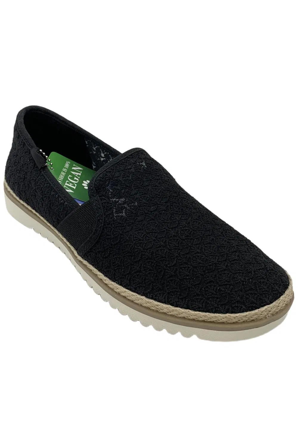 Skechers Women’s Bobs Flexpadrille Low Washable Vegan Loafers Blk