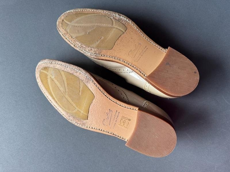 women paraboot heels beige leather 38
