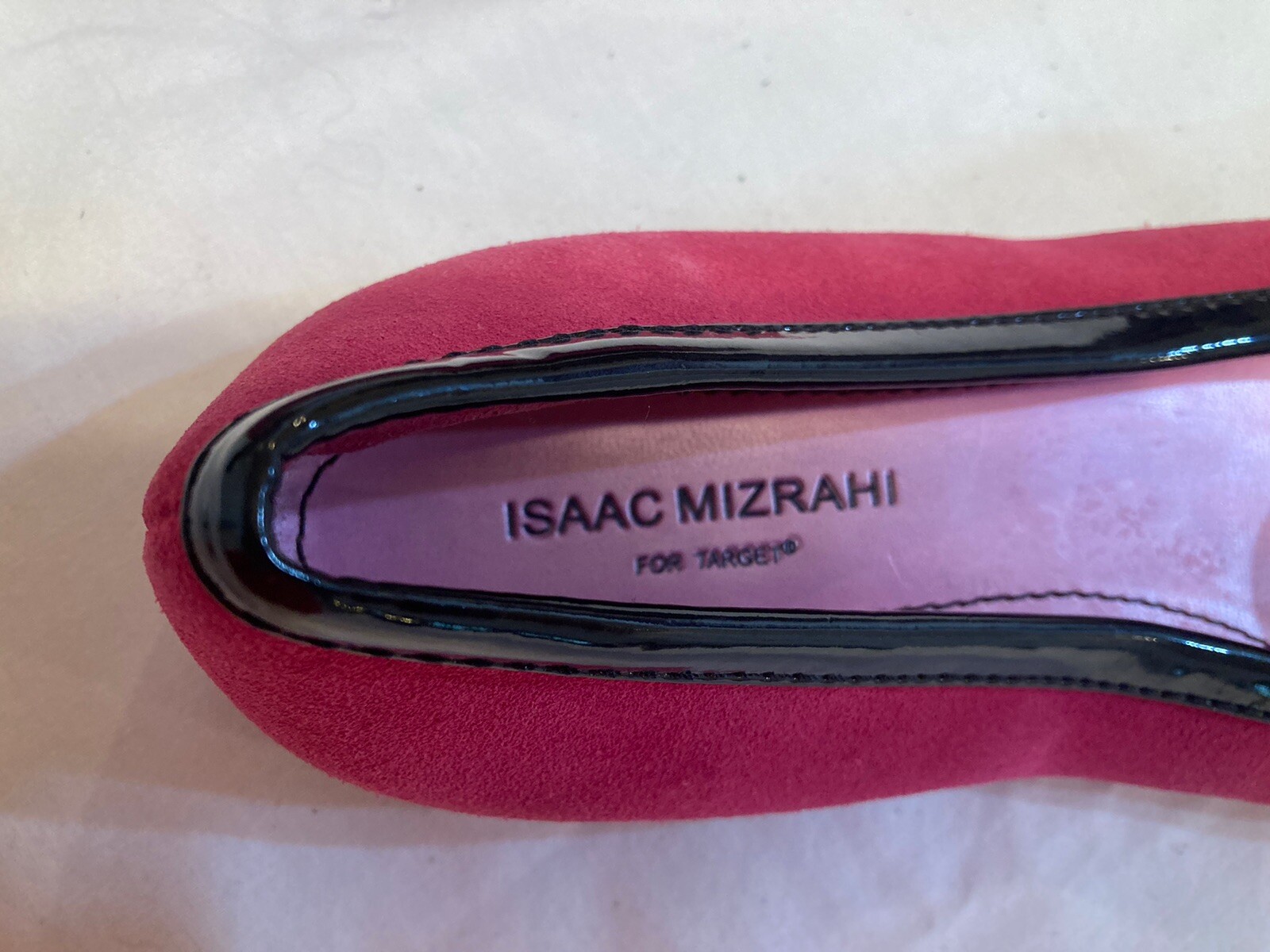 Womens Isaac Mizrahi For Target Pink Flats Slip On Size 7 Pre-owned