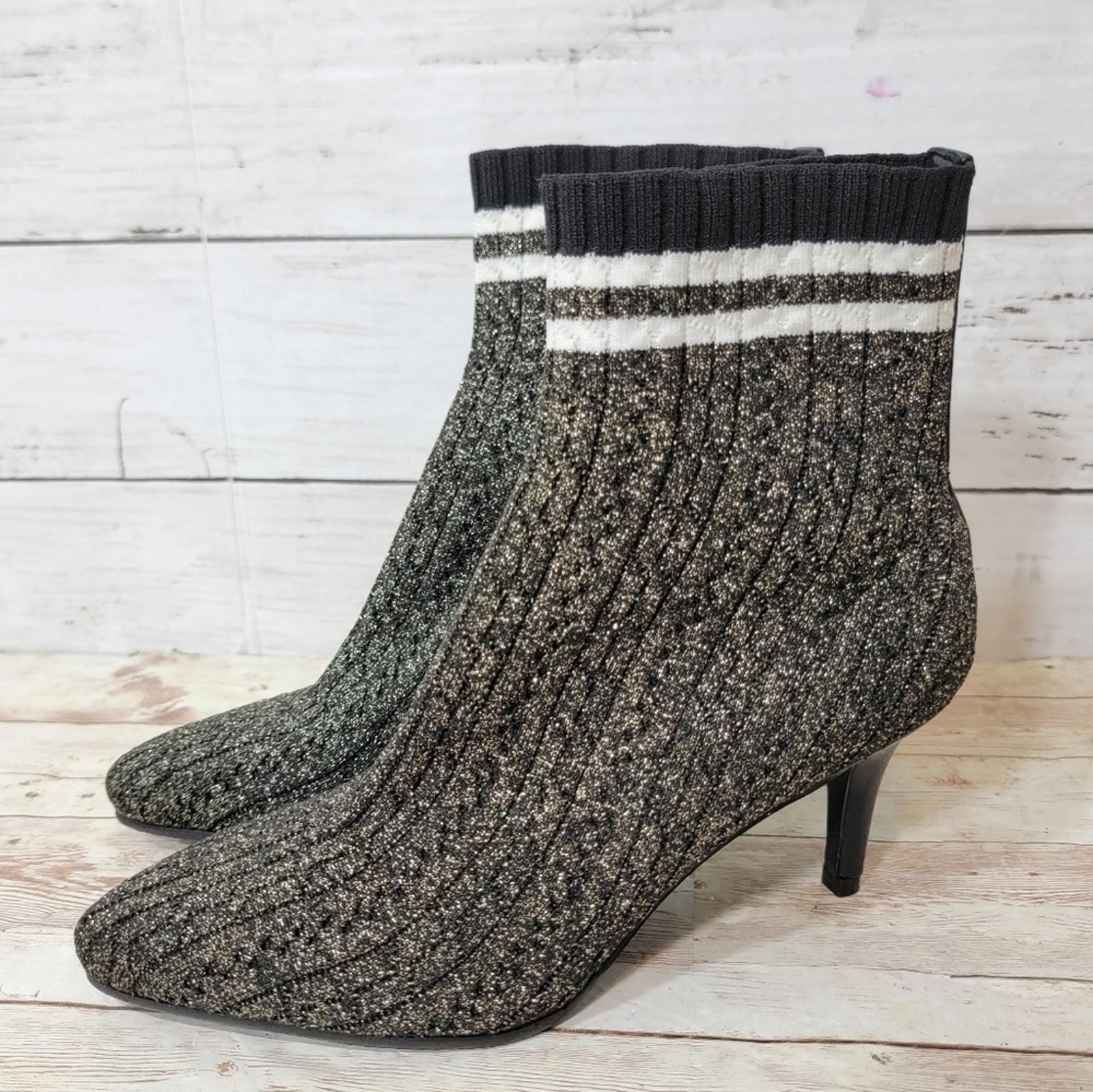 Stuart Weitzman Waverly sock booties W US 4