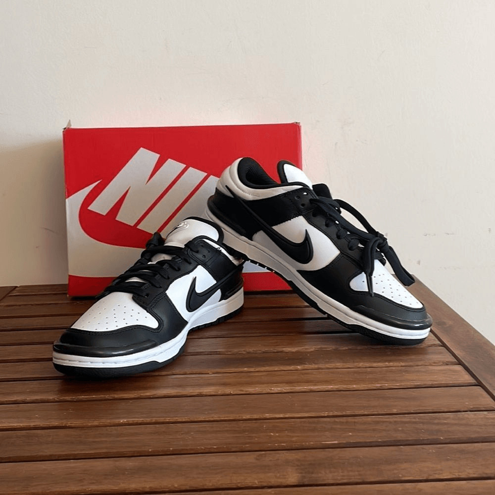 Nike Dunk Low Twist Panda US Women Size 9/UK 6.5/EU 40.5(DZ2794-001)