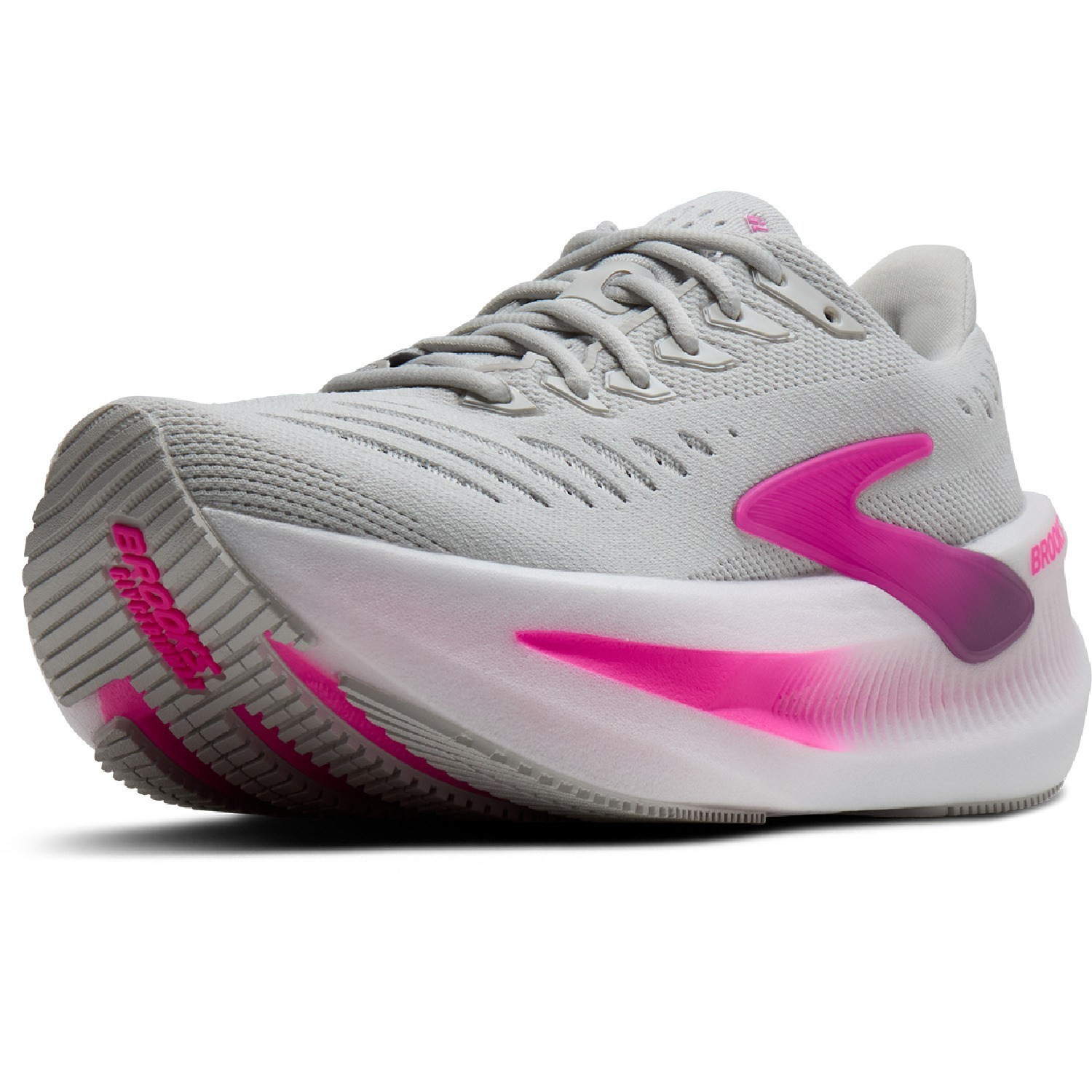 Brooks Glycerin Max 2 Road-Running Shoes – Women’s, Oyster/Argyle/Cyber Pink,New
