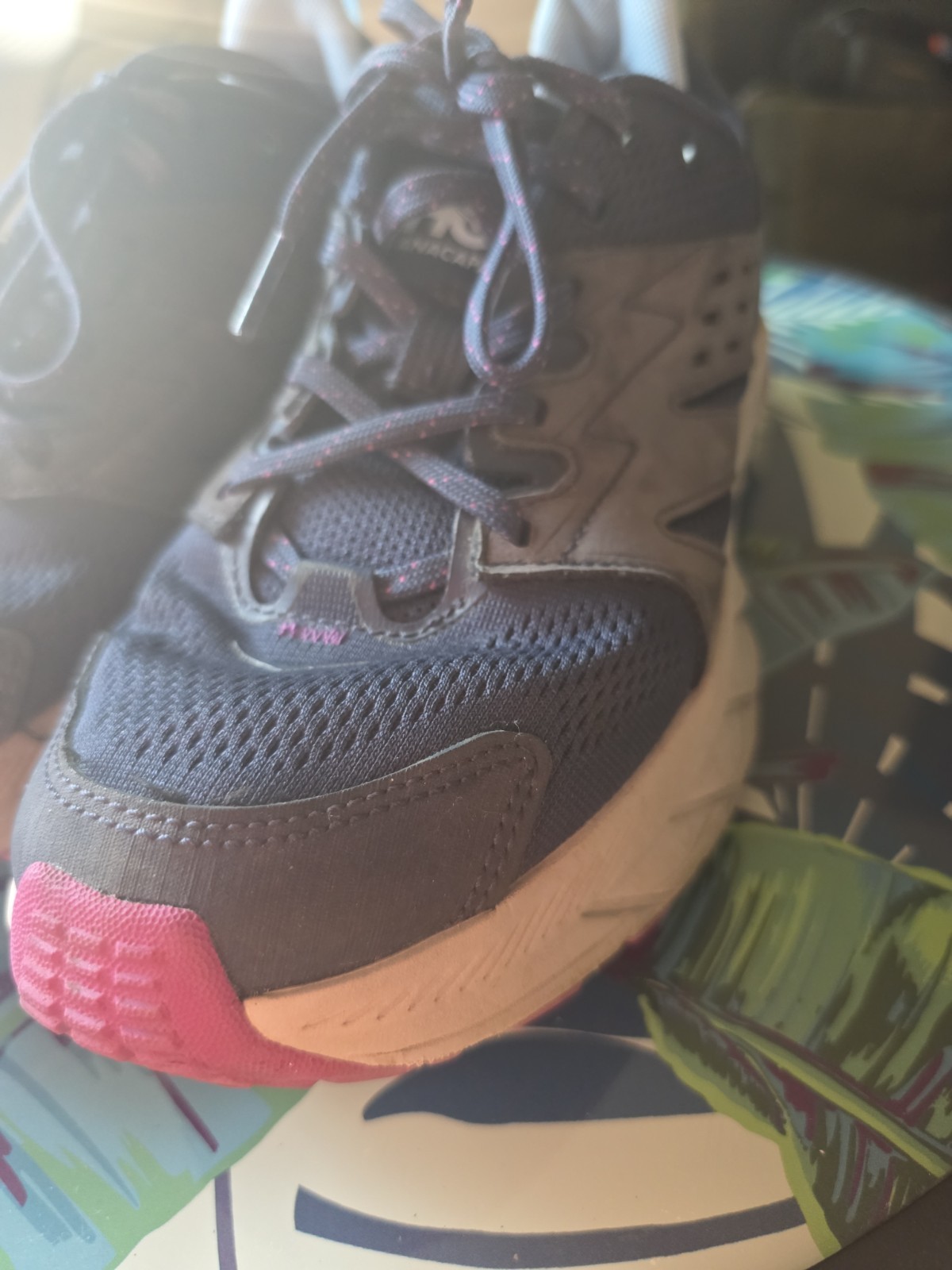 Hoka Anacapa Breeze Low Outer Space Harbor Mist Running Shoes – Women Size 9 B