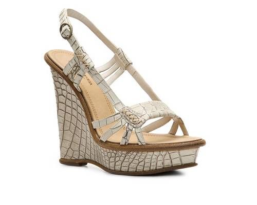 NIB New BOTTEGA VENETA Wedge Sandal Shoes Size 36-37 (US 6-7) Retail $2200 +tax