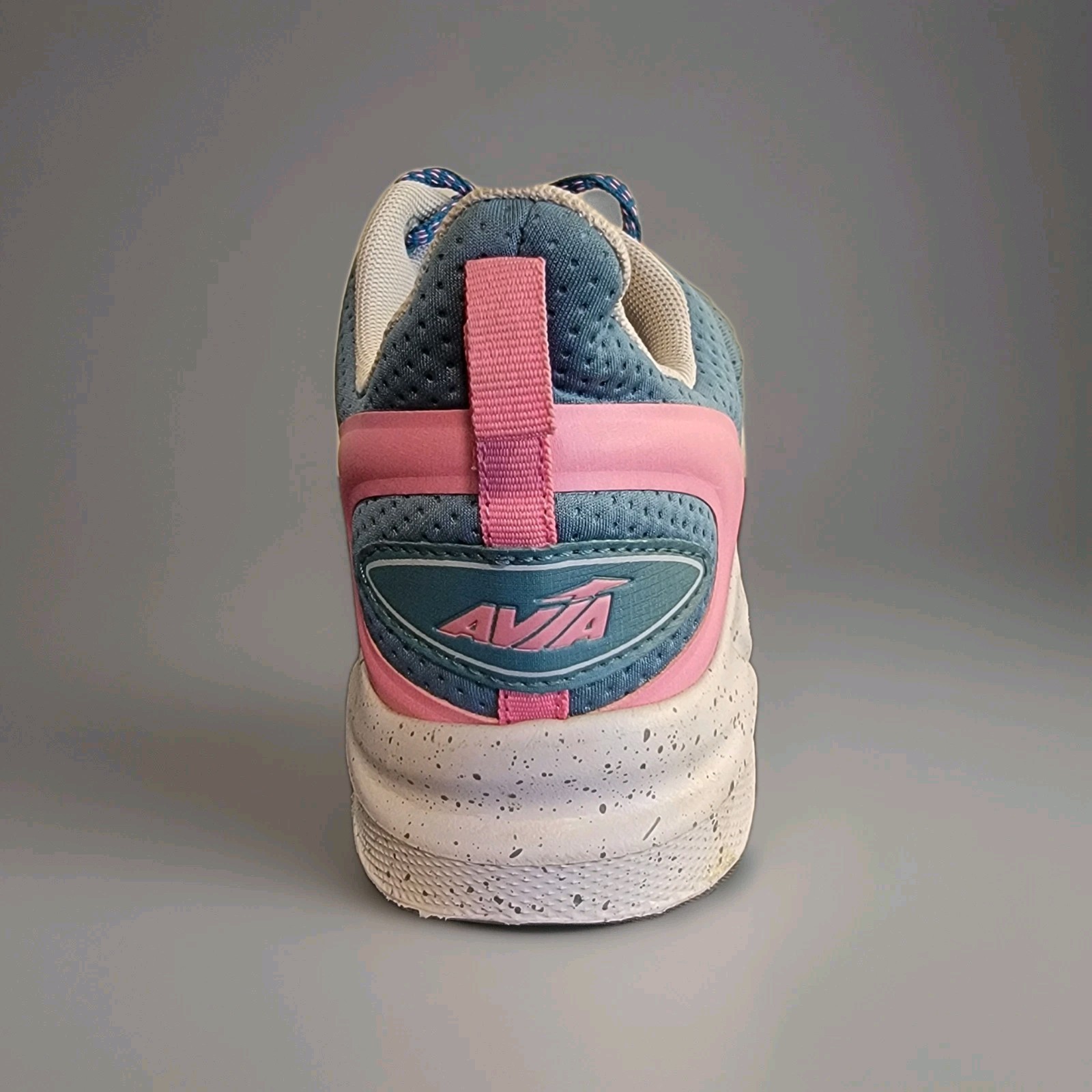 Womens AVIA Hightail Teal Pink Breathable Athletic Walking Sneakers Shoes 10