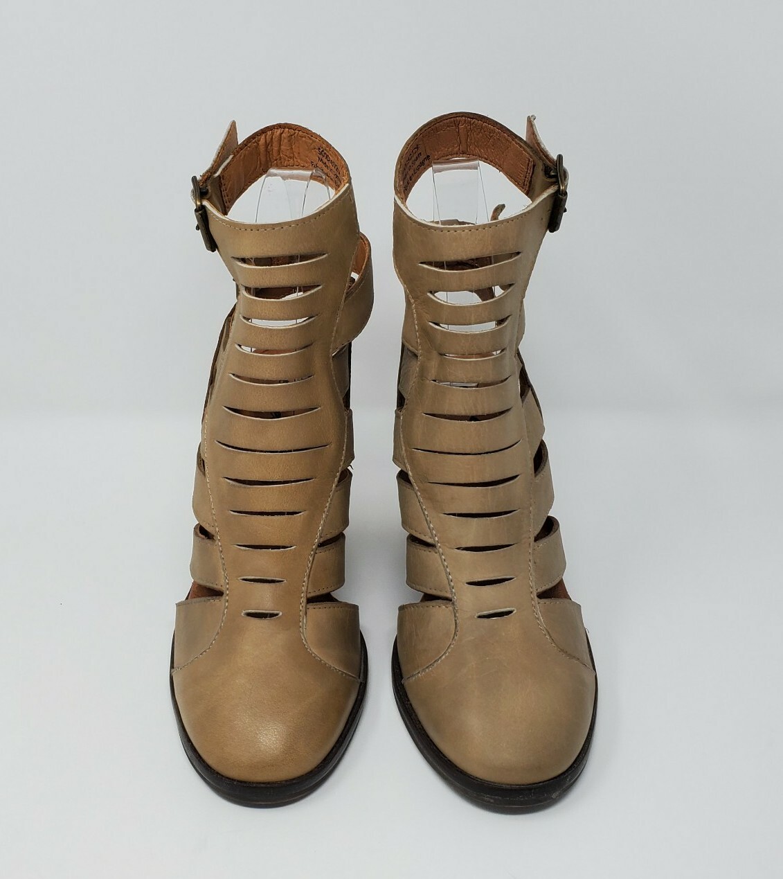 Free People Women’s Hayes Heel Boots Usa Sz 6 Sz EU 36 Faded Khaki New