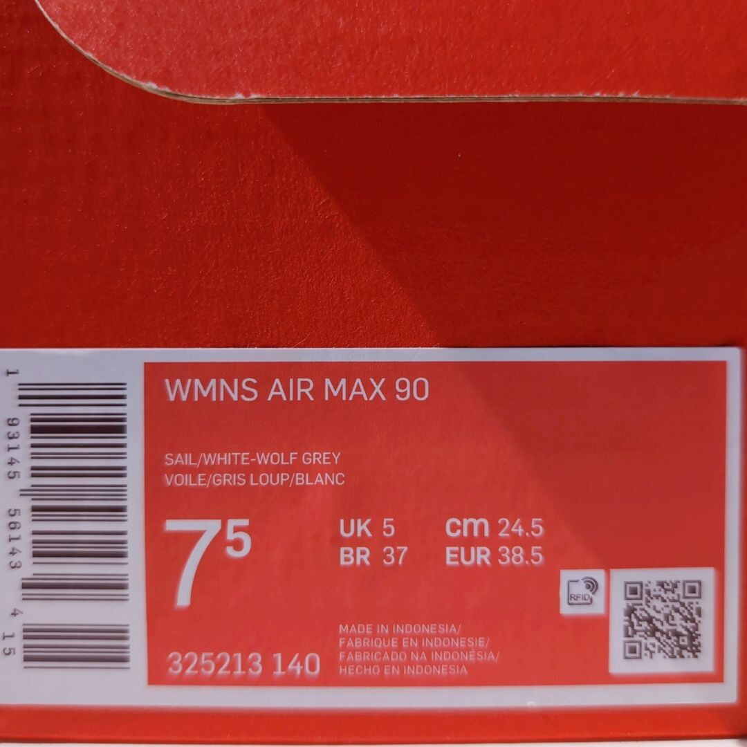 Nike WMNS Air Max 90 «Tiffany Emerald» US 7.5, UK 5, 24.5cm 325213-140