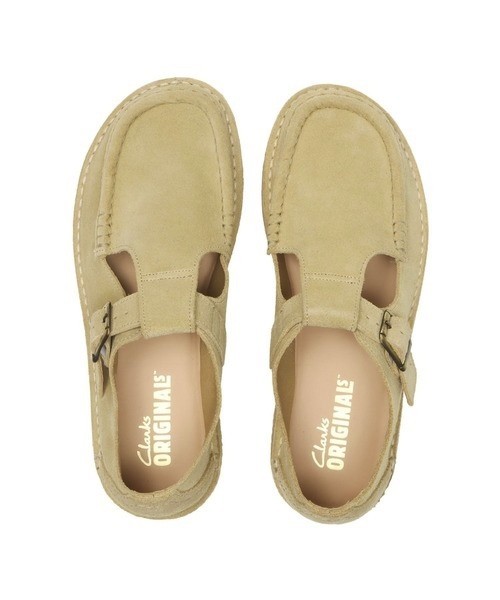 Clarks Womens Nomad T-Bar Maple Suede 10 M Free People