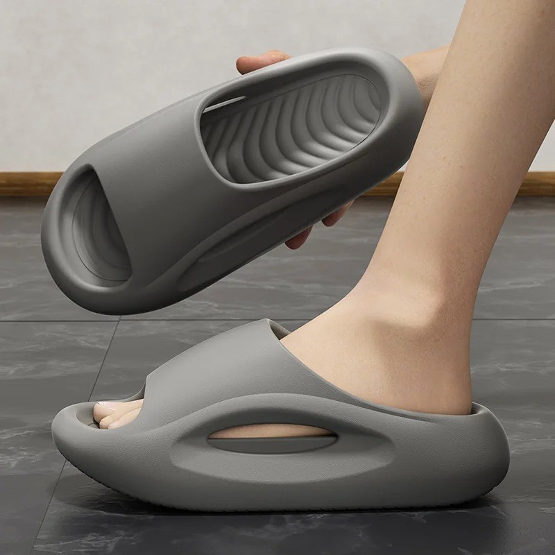 EVA Pillow Slides for Men&Women Thick Sole Non Slip Soft Shower Barhroom Sandals