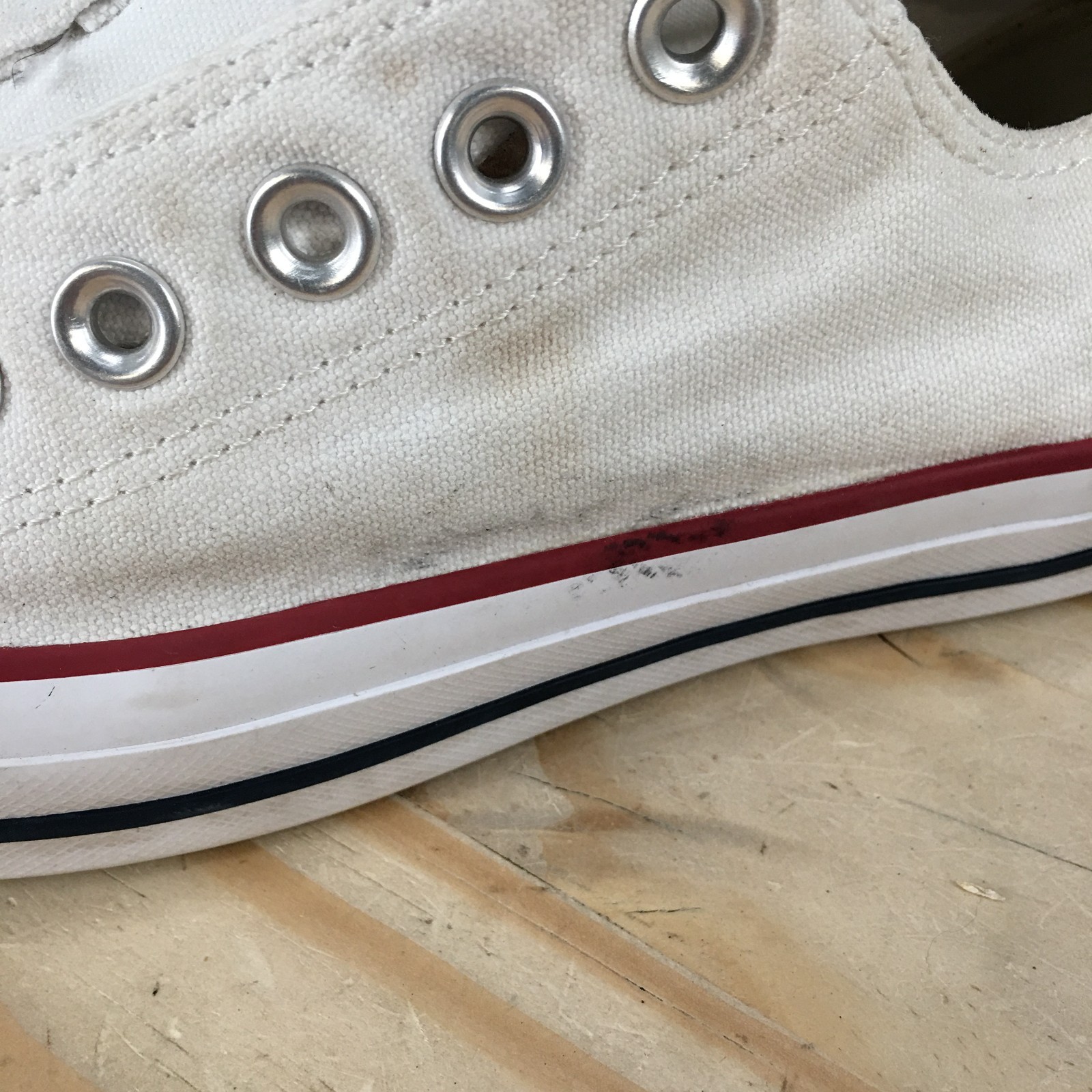 Converse Shoes Mens 5 Womens 7 Chuck Taylor All Star Low Sneakers M7652 White