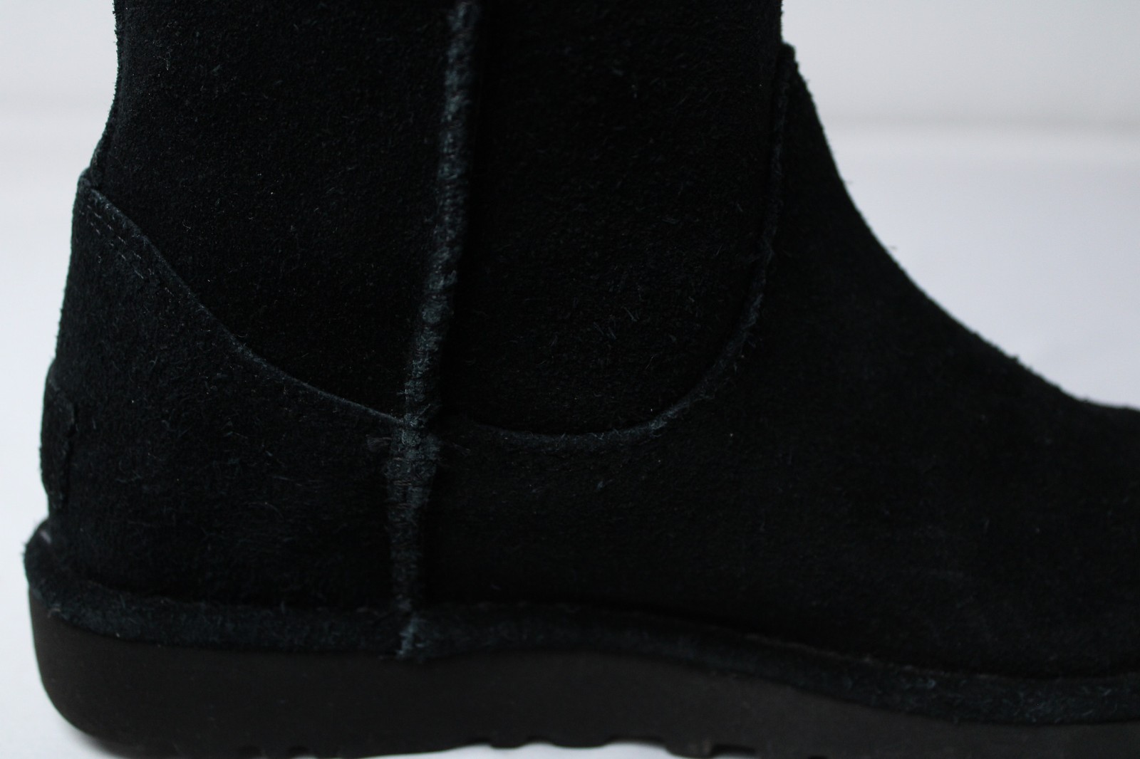 UGG Women’s Alida Unlined Suede Slouch Boots JL3 Black Size US:7 UK:5.5