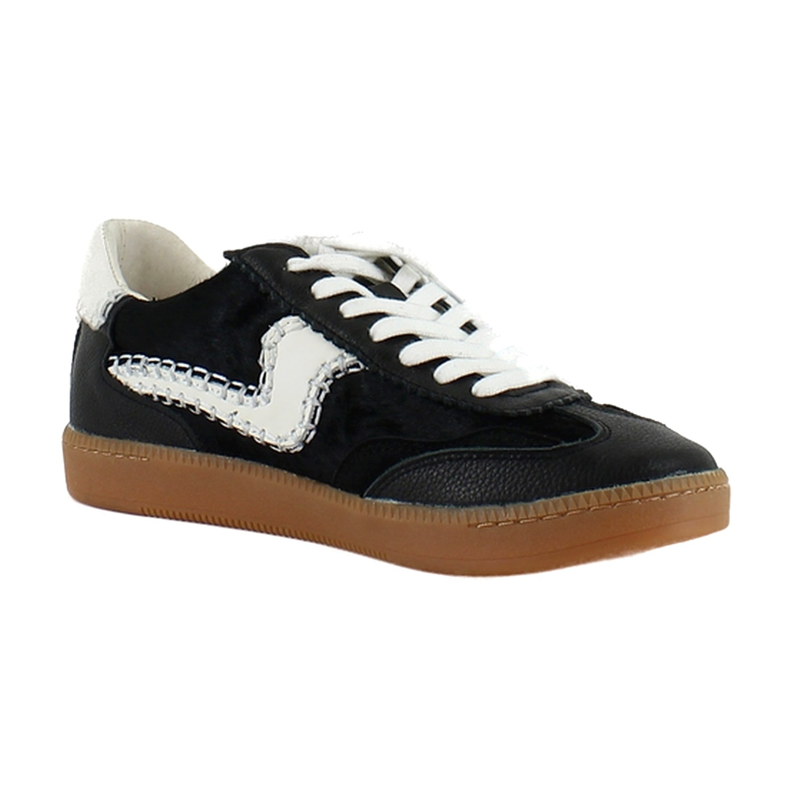 Dolce Vita Notice Stitch Womens Fashion Sneakers Leopard Multi