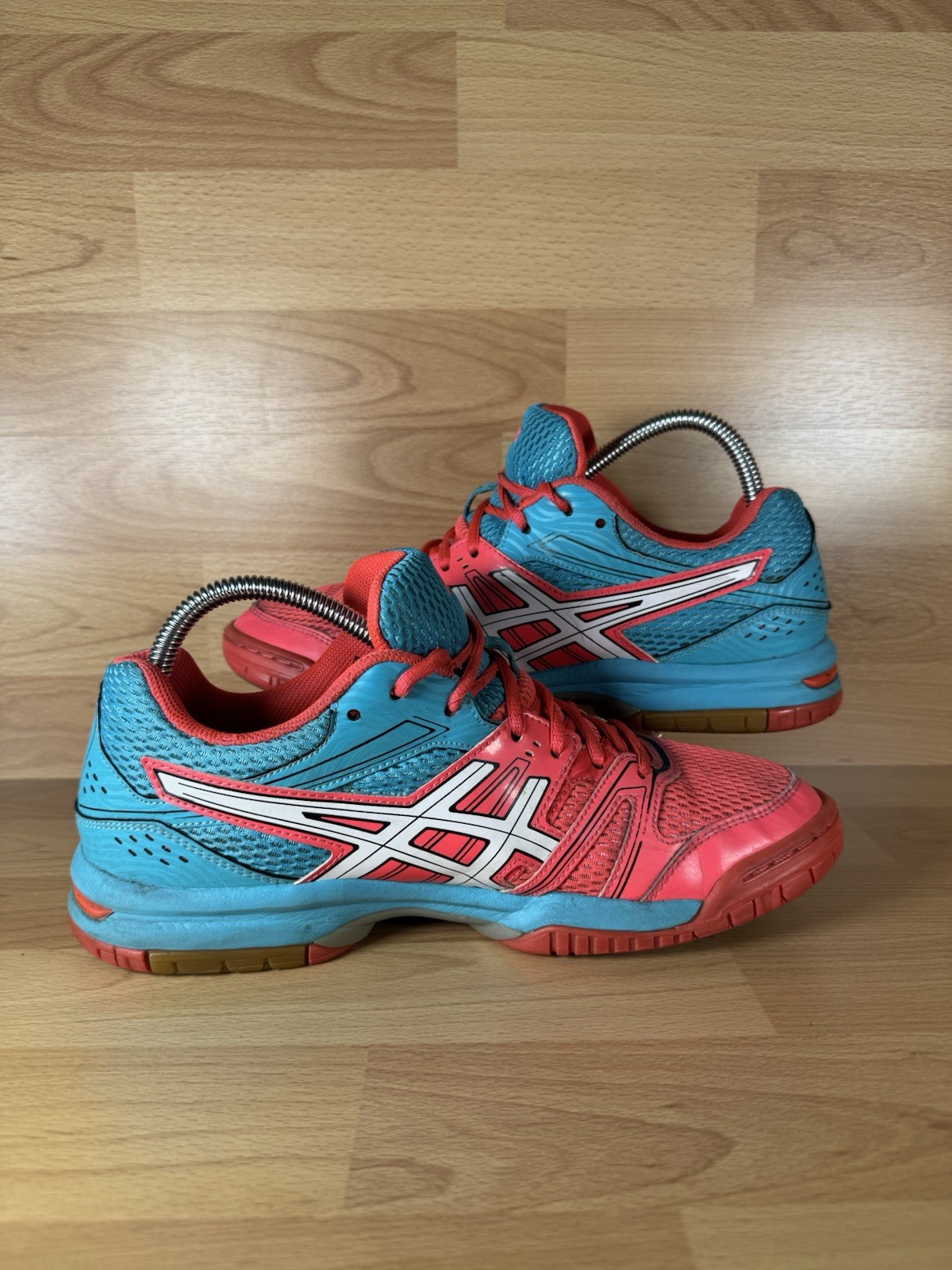 Asics Gel Rocket 7 Diva Pink Volleyball Shoe Womens Sz 9.5 Athletic Shoes B455N