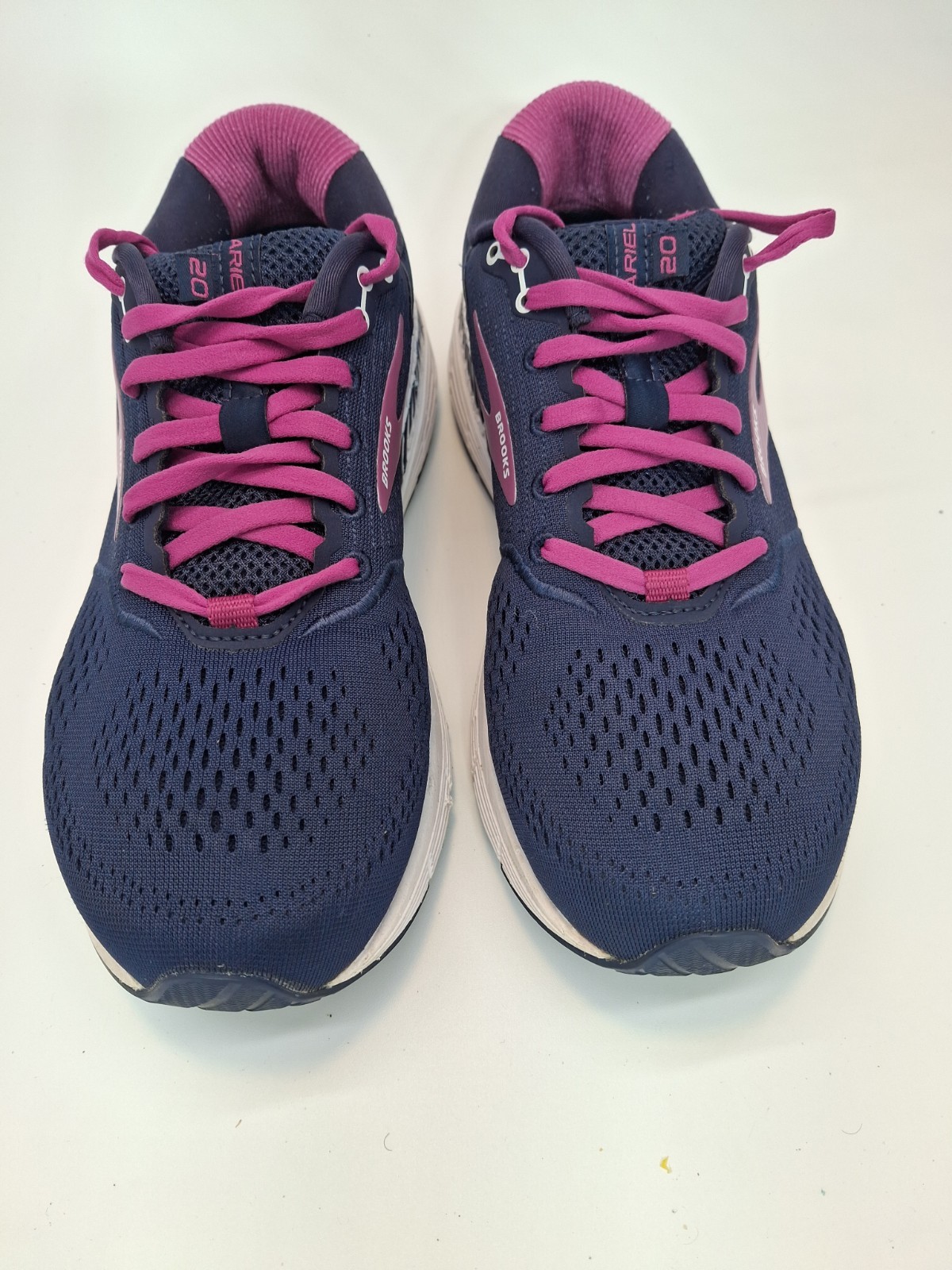 Womens Brooks Ariel 20 Blue Athletic Running Comfort Sneakers Shoes Size 9 .5 B