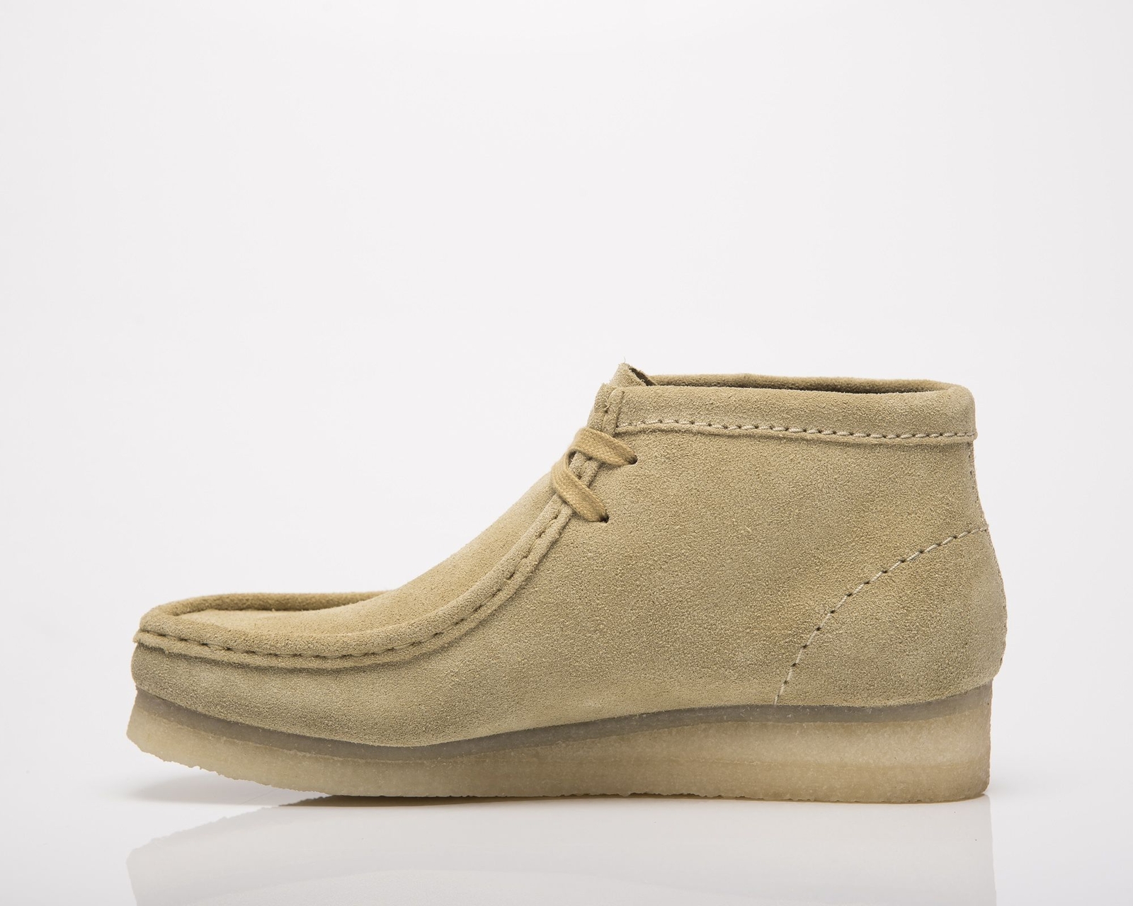 [26155520] Womens Clarks Wallabee Boot ‘MAPLE SUEDE’