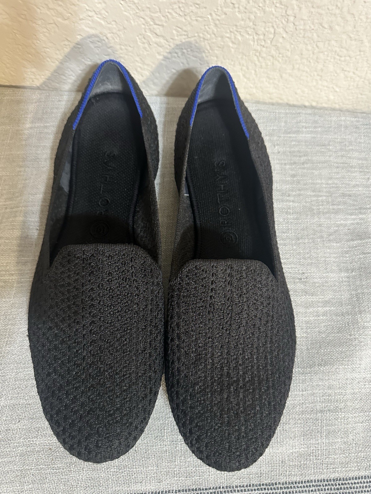 Rothy’s Women’s Black Honeycomb Loafers US 12