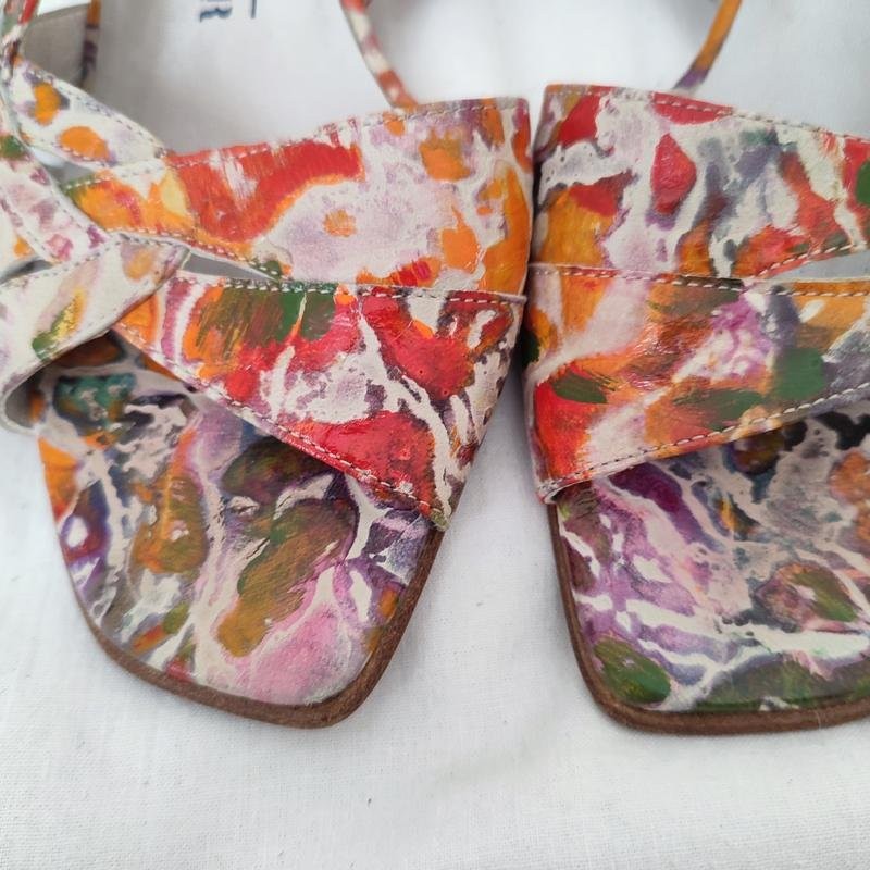 Women Peter Kaiser heels multicolor patent leather