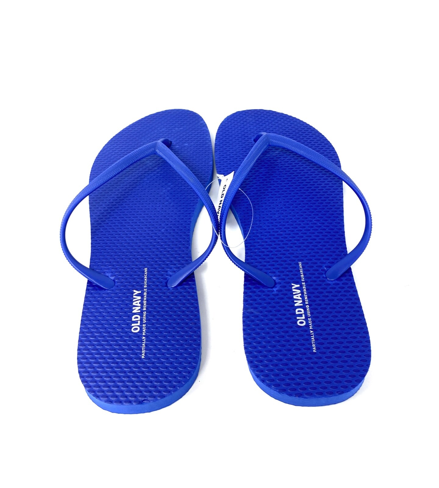 Old Navy Flip Flop Sandals For Women Summer Blue Rubber Comfort 812894-01-1