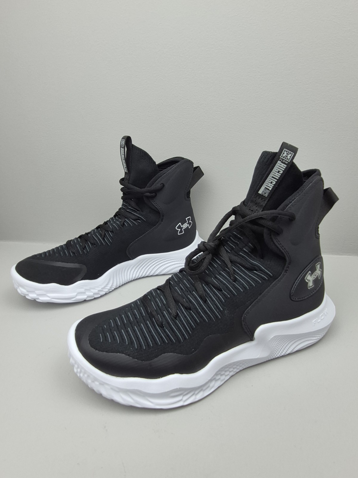 Under Armour Flow Highlight Ace Womens Sizes Black Volleyball Shoes 3027083-001