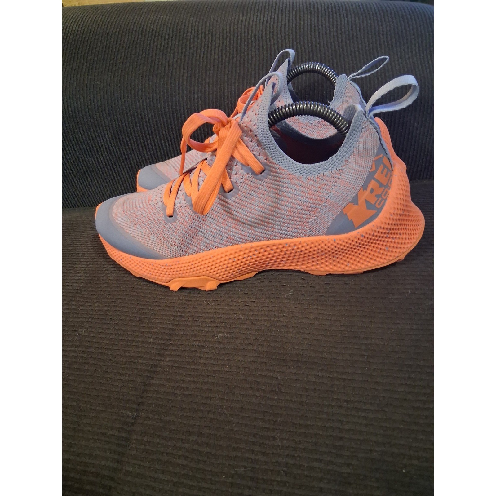 REI Co-op Swiftland MT Trail Running Shoes Blue Orange Womens Size 9 Sneaker