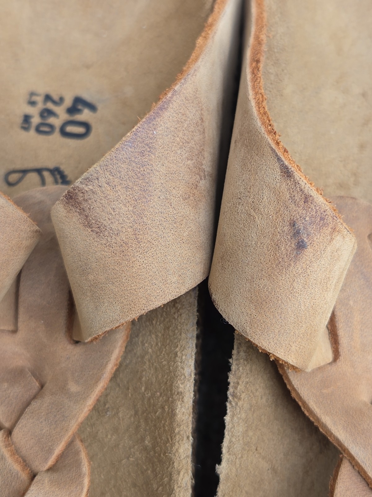 Birkenstock Gizeh Braided Size 40 Congnac