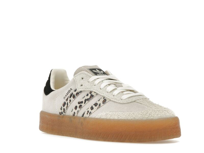 Level SS/New – adidas Sambae Cream White Leopard W – Ji4226