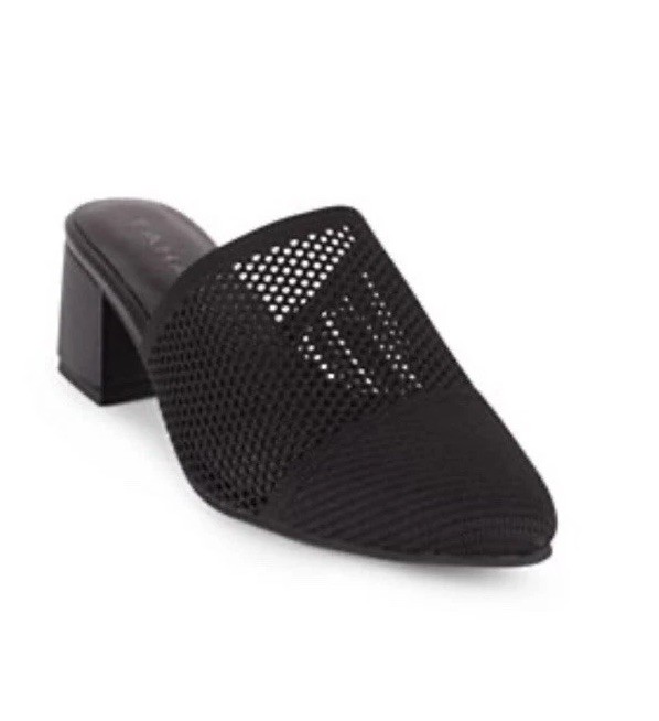 Tahari Women’s Santorini Knit Slip-On Mules