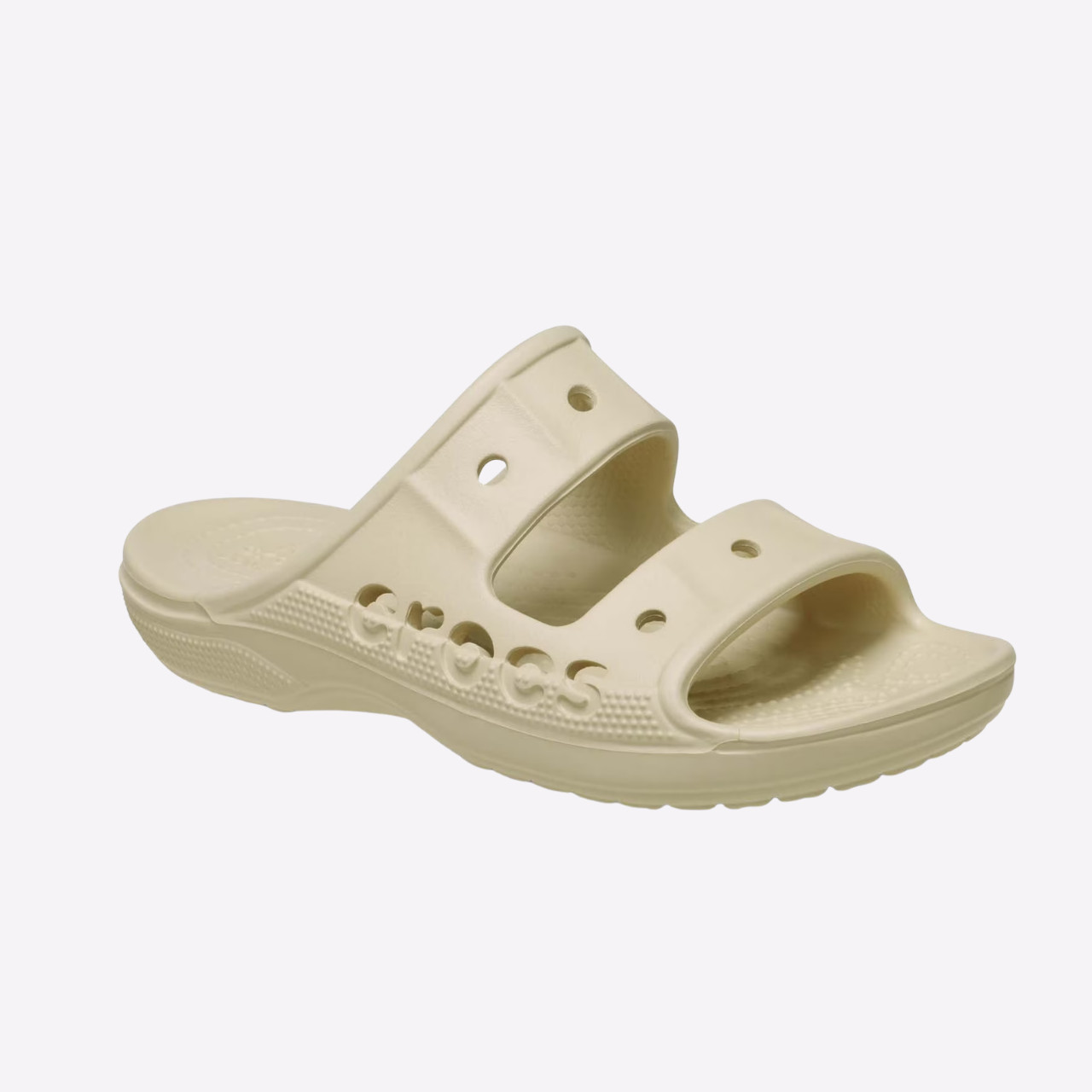 Crocs Unisex Baya Slide Sandals Winter White Womens Sz 8/Mens Sz 6 Flip Flop