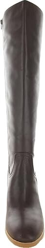 Giani Bernini Womens Odettee Leather Knee-High Boots Brown 7 Medium (B,M)
