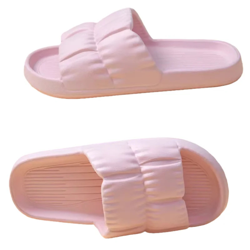 Women’s EVA Beach Slippers Indoor Lightweight Non-slip Shower Shoes Soft and Com