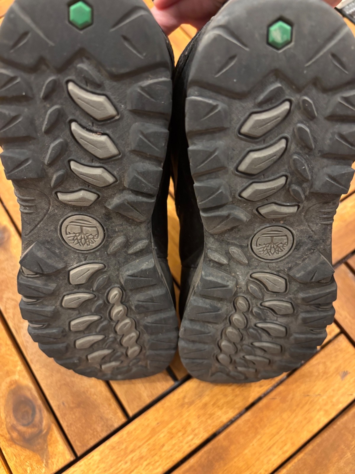 timberland black hiking boots