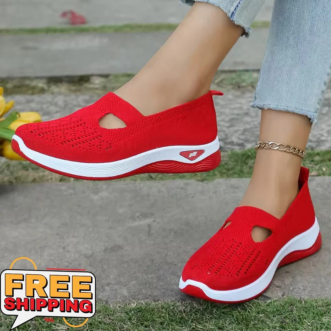 Women’S Casual Shoes Breathable Comfortable Orthopedic Shoes Non Slip Sneakers f